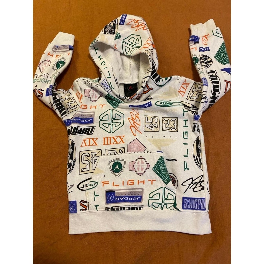 Jordan Basket Ball Hoodie 2 T 1-2 Years Kids Sweatshirt sku9